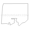 Census Tract 4080.03, Medina County, Ohio (Light Gray Border)