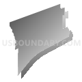 Census Tract 2, Ashtabula County, Ohio (Gray Gradient Fill with Shadow)