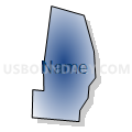 Census Tract 210.03, Hamilton County, Ohio (Radial Fill with Shadow)