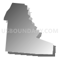 Census Tract 212.02, Hamilton County, Ohio (Gray Gradient Fill with Shadow)