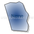 Census Tract 207.05, Hamilton County, Ohio (Radial Fill with Shadow)