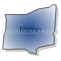 Census Tract 216.03, Hamilton County, Ohio (Radial Fill with Shadow)
