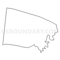 Census Tract 9513, Brown County, Ohio (Light Gray Border)