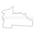Census Tract 9651, Hocking County, Ohio (Light Gray Border)