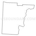 Census Tract 7118, Stark County, Ohio (Light Gray Border)