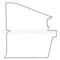 Census Tract 9743, Crawford County, Ohio (Light Gray Border)