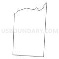 Census Tract 412, Madison County, Ohio (Light Gray Border)
