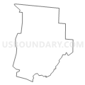 Census Tract 2106.03, Greene County, Ohio (Light Gray Border)