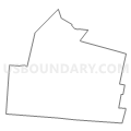 Census Tract 2301, Greene County, Ohio (Light Gray Border)