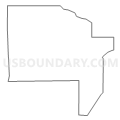 Census Tract 103, Marion County, Ohio (Light Gray Border)