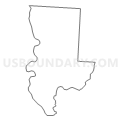 Census Tract 212, Pickaway County, Ohio (Light Gray Border)