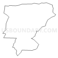Census Tract 7205, Carroll County, Ohio (Light Gray Border)