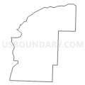 Census Tract 7206, Carroll County, Ohio (Light Gray Border)