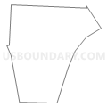 Census Tract 6010, Portage County, Ohio (Light Gray Border)