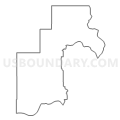 Census Tract 7799, McIntosh County, Oklahoma (Light Gray Border)