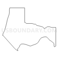 Census Tract 7803, McIntosh County, Oklahoma (Light Gray Border)