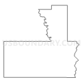 Census Tract 7907, Murray County, Oklahoma (Light Gray Border)