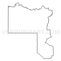Census Tract 5832, Seminole County, Oklahoma (Light Gray Border)