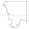 Census Tract 9669, Choctaw County, Oklahoma (Light Gray Border)