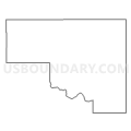 Census Tract 9565, Grant County, Oklahoma (Light Gray Border)