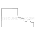 Census Tract 9564, Grant County, Oklahoma (Light Gray Border)