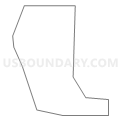 Census Tract 1071.04, Oklahoma County, Oklahoma (Light Gray Border)