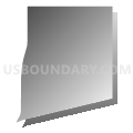 Census Tract 1092.01, Oklahoma County, Oklahoma (Gray Gradient Fill with Shadow)