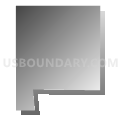 Census Tract 1059.04, Oklahoma County, Oklahoma (Gray Gradient Fill with Shadow)