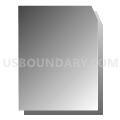 Census Tract 1049, Oklahoma County, Oklahoma (Gray Gradient Fill with Shadow)