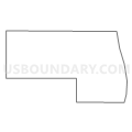 Census Tract 1082.13, Oklahoma County, Oklahoma (Light Gray Border)