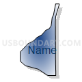 Census Tract 1078.06, Oklahoma County, Oklahoma (Radial Fill with Shadow)