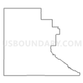 Census Tract 5878, Atoka County, Oklahoma (Light Gray Border)