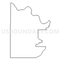 Census Tract 895.98, Pontotoc County, Oklahoma (Light Gray Border)
