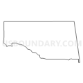 Census Tract 3766, Adair County, Oklahoma (Light Gray Border)