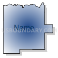 Census Tract 9557, Alfalfa County, Oklahoma (Radial Fill with Shadow)