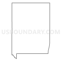 Census Tract 55, Tulsa County, Oklahoma (Light Gray Border)