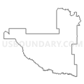 Census Tract 7960.02, Bryan County, Oklahoma (Light Gray Border)