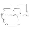 Census Tract 6, Kay County, Oklahoma (Light Gray Border)
