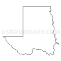 Census Tract 9683, Jackson County, Oklahoma (Light Gray Border)