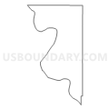 Census Tract 14, Muskogee County, Oklahoma (Light Gray Border)