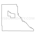 Census Tract 9532, Woodward County, Oklahoma (Light Gray Border)