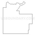 Census Tract 9.02, Grady County, Oklahoma (Light Gray Border)