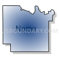 Census Tract 9.01, Grady County, Oklahoma (Radial Fill with Shadow)