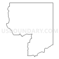 Census Tract 9400.04, Osage County, Oklahoma (Light Gray Border)