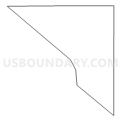 Census Tract 5005, Pottawatomie County, Oklahoma (Light Gray Border)