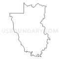 Census Tract 983, McCurtain County, Oklahoma (Light Gray Border)