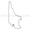 Census Tract 984, McCurtain County, Oklahoma (Light Gray Border)