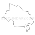 Census Tract 5190, Allegheny County, Pennsylvania (Light Gray Border)