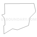 Census Tract 4644, Allegheny County, Pennsylvania (Light Gray Border)