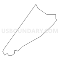 Census Tract 4013, Allegheny County, Pennsylvania (Light Gray Border)